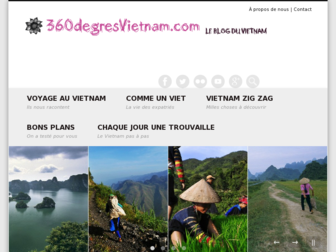 360degresvietnam.com website preview