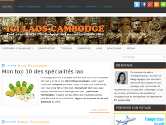 ici-laos-cambodge.fr website preview