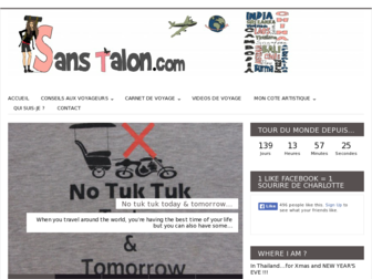 sanstalon.com website preview