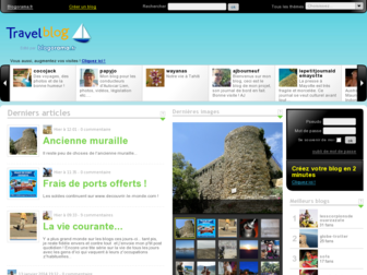 travelblog.fr website preview