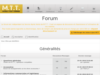 forum.mobiletoutterrain.com website preview