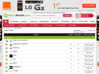 forum.meilleurmobile.com website preview