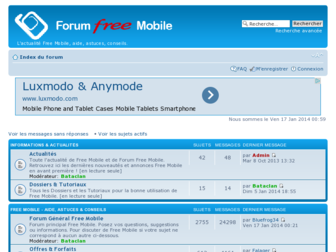 forumfreemobile.fr website preview