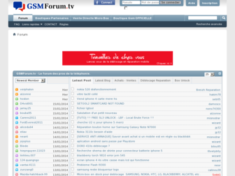 gsmforum.tv website preview