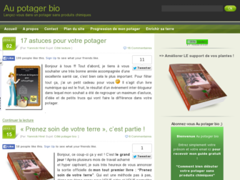 au-potager-bio.com website preview