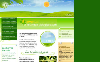 jardinage-biologique.com website preview