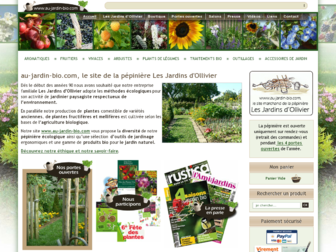au-jardin-bio.com website preview
