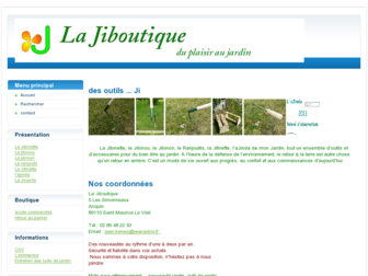 jiboutique.fr website preview
