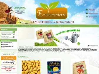 e-elementerre.fr website preview