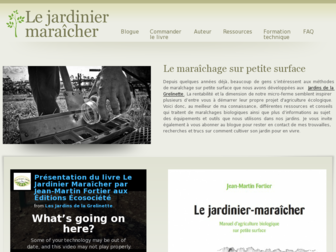 lejardiniermaraicher.com website preview