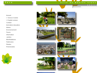 jardins.nantes.fr website preview