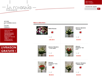 laroseraie-enligne.fr website preview