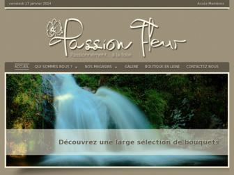 passionfleur.com website preview