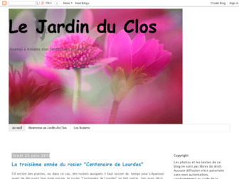 le-jardin-du-clos.blogspot.com website preview