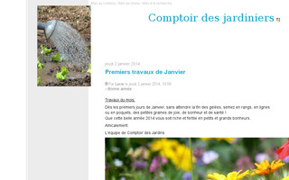 comptoirdesjardiniers.fr website preview