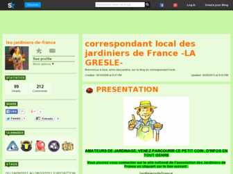 les-jardiniers-de-france.skyrock.com website preview