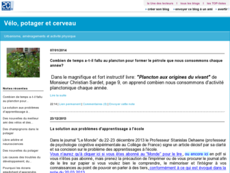 veloetpotager.20minutes-blogs.fr website preview