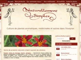 naturellementsimples.com website preview