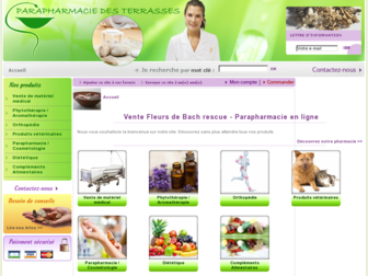 parapharmacie-des-terrasses.com website preview