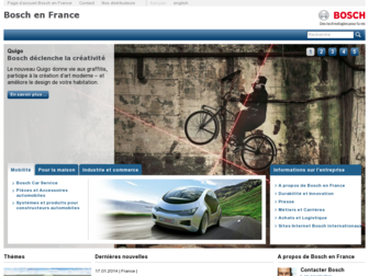 bosch.fr website preview