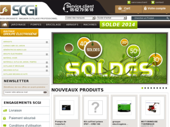scgi-grossiste.fr website preview