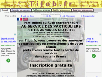 tijob.fr website preview