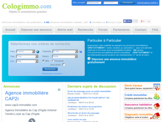 cologimmo.com website preview