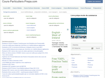 cours-particuliers-prepa.com website preview