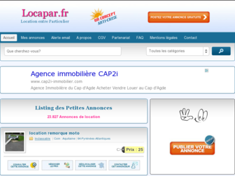 locapar.fr website preview