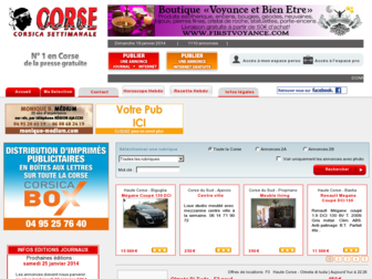 corse-hebdo.fr website preview
