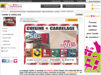 cuisine-et-carrelage.fr website preview
