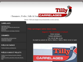 tillycarrelages.com website preview