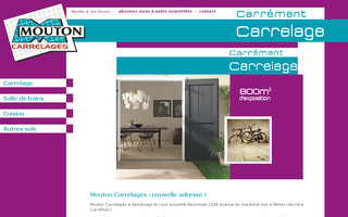 mouton-carrelages.com website preview
