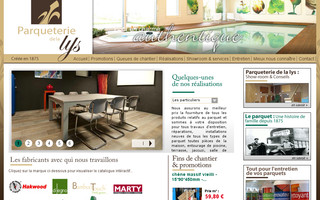 parqueteriedelalys.com website preview