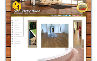 parquets-janod.com website preview