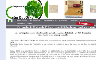 chenedelorne.fr website preview