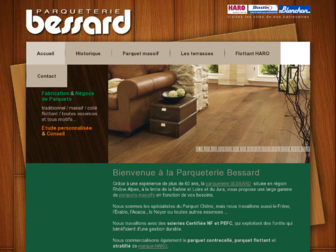 parqueteriebessard.com website preview