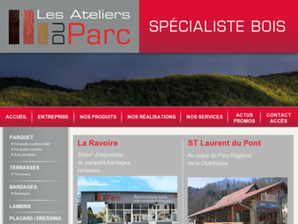 lesateliersduparc.fr website preview