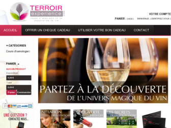 terroirexperience.fr website preview