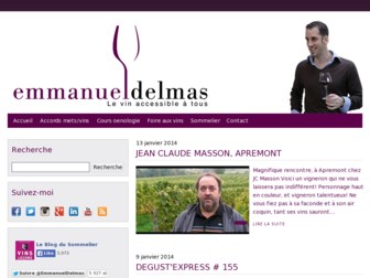 sommelier-vins.com website preview