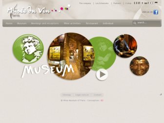 museeduvinparis.com website preview