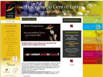 vins-centre-loire.com website preview