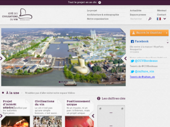 citedescivilisationsduvin.com website preview