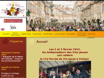 percee-du-vin-jaune.com website preview