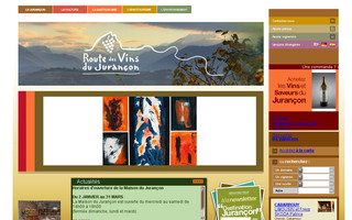 vins-jurancon.fr website preview