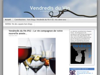 vendredis.wordpress.com website preview