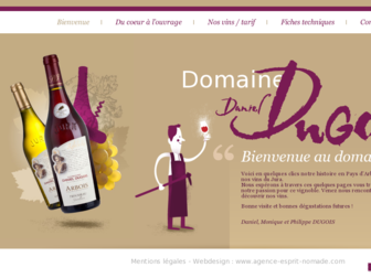 vins-danieldugois.com website preview