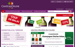 chateauonline.fr website preview