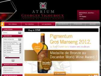 atrium-vigouroux.fr website preview