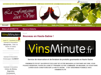 la-fontaine-aux-vins.com website preview
